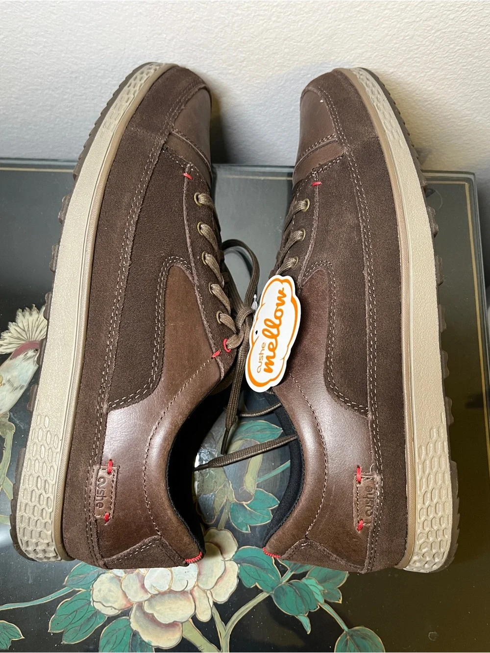 CUSHE Sonny Sneakers - leather and suede Lace-Up